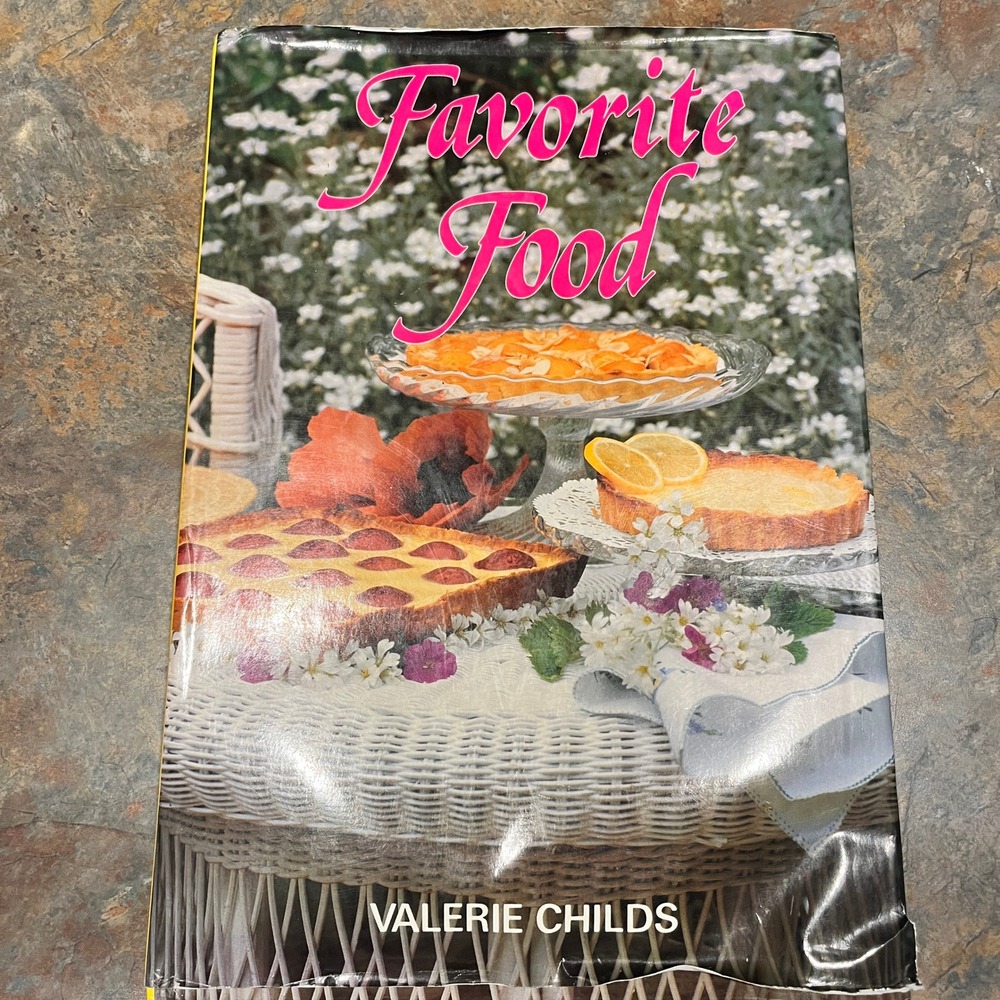 Favorite Food‎ Cookbook Valerie Childs Illustrated Recipes Vintage Cooking